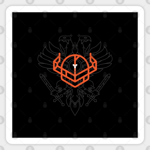 Mr Shaxx Crucible Edition Sticker by BadBox